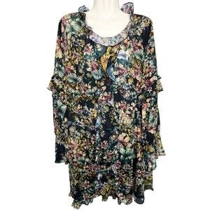 H&M Ruffled Floral Dress